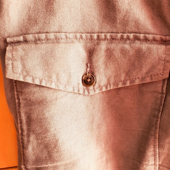 Le 31 Men's Grey Linen & Cotton Pants Size W34 L36 - Picture 9 of 11